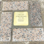 Here lived Hyam Goldman, born 1869, persecuted, survived - Jersey Stolpersteine